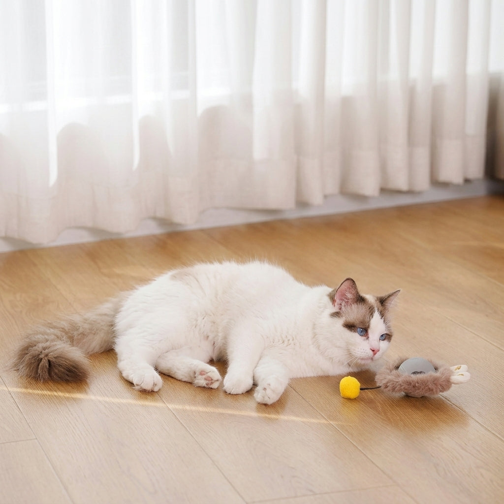 自動猫用おもちゃボール：知能型電動ボール