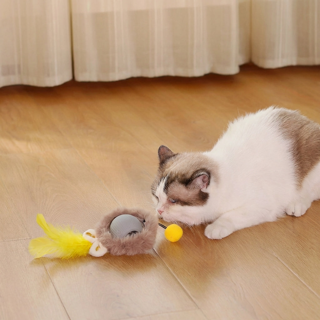 自動猫用おもちゃボール：知能型電動ボール