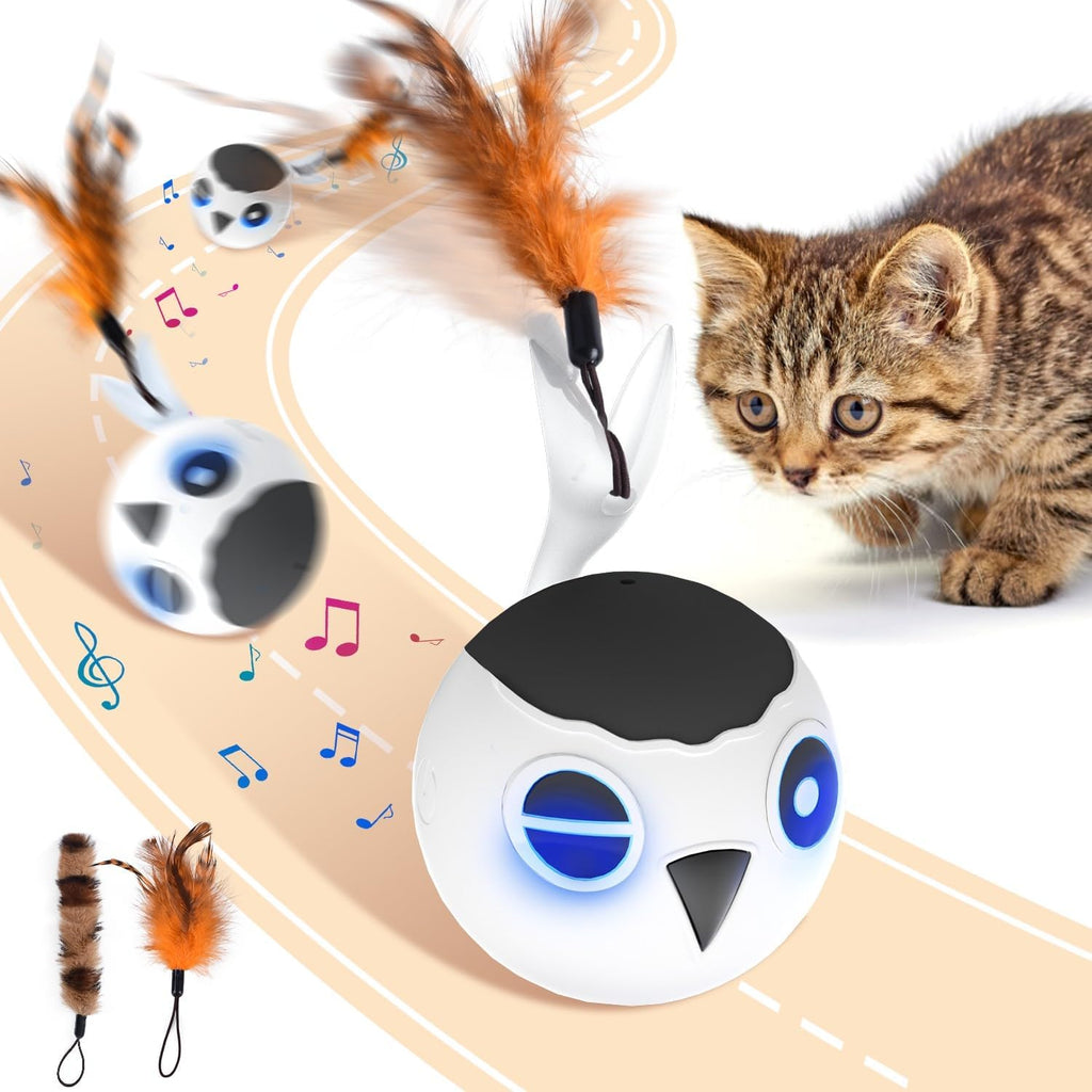 自動猫用おもちゃボール：知能型インタラクティブトイ